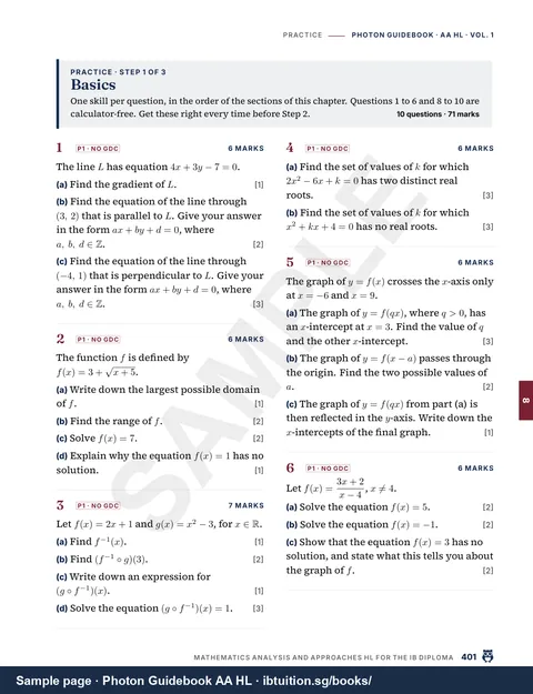 Sample page from Volume 1: Practice, step 1: Basics (Vol. 1, Ch 8)