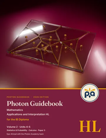 Photon Guidebook: Mathematics Applications and Interpretation HL for the IB Diploma, Volume 2 cover