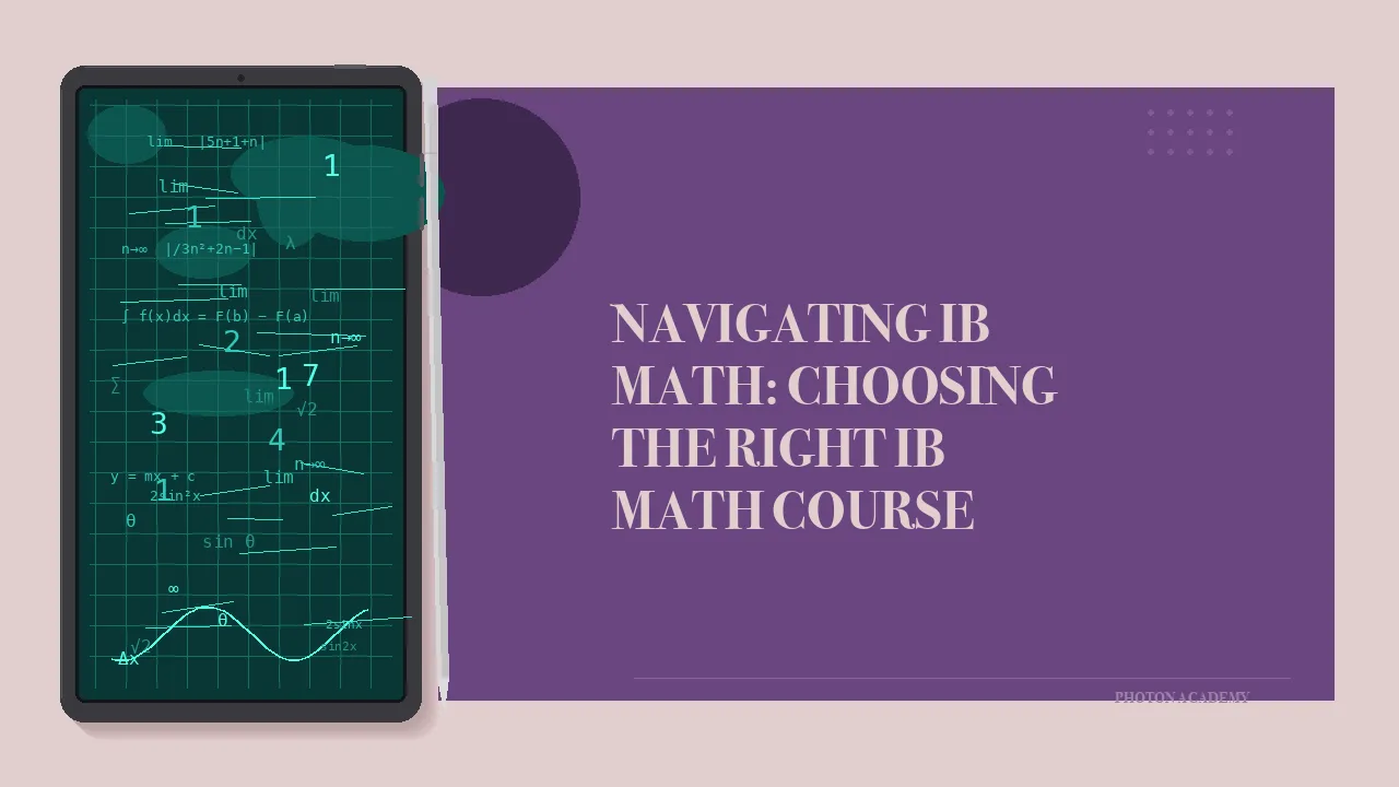 Navigating IB Math course selection